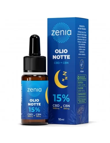 Olio notte CBN+CBD 15% 10ml Olio notte CBN+CBD 15% 10ml
