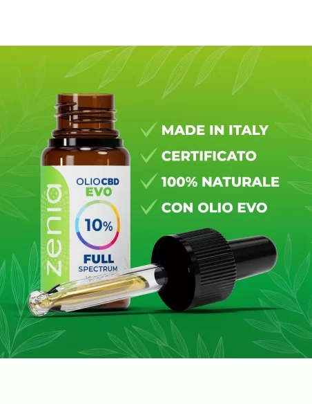 Olio CBD 10% secondaria Olio CBD 10% secondaria