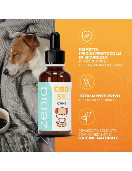 CBD oil dog 5% secondary
