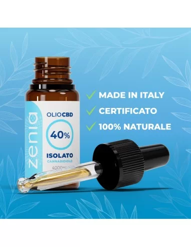 Olio CBD 40% isolato Olio CBD 40% isolato