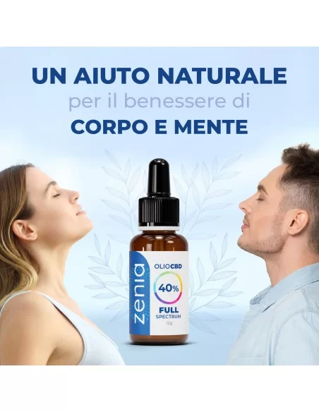 Olio CBD 40% secondaria Olio CBD 40% secondaria