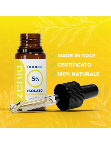 Olio CBC 5% sec Olio CBC 5% sec
