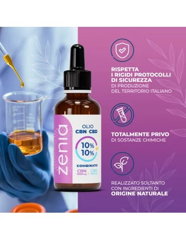 Olio CBN 10% + 10% sec Olio CBN 10% + 10% sec