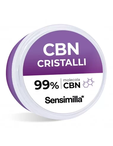 Cristalli CBN 99% barattolino Cristalli CBN 99% barattolino
