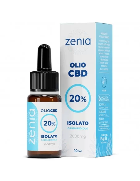 Olio iso CBD 20% 10 ml Olio iso CBD 20% 10 ml