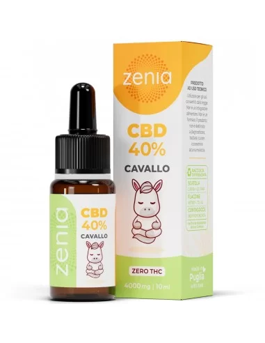 Olio CBD 40% cavallo 10 ml Olio CBD 40% cavallo 10 ml
