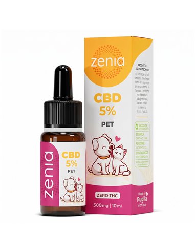 Olio CBD 5% Pet Olio CBD 5% Pet