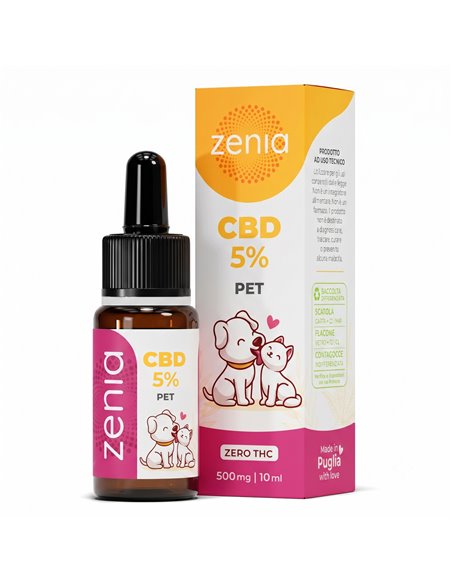 Olio CBD 5% Pet Olio CBD 5% Pet