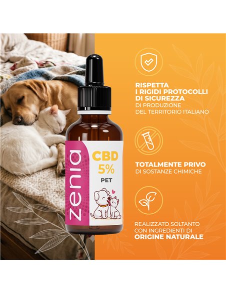 Olio CBD 5% Pet Olio CBD 5% Pet