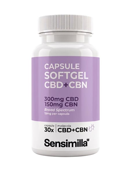 Capsule Softgel CBD-CBN 450mg Capsule Softgel CBD-CBN 450mg